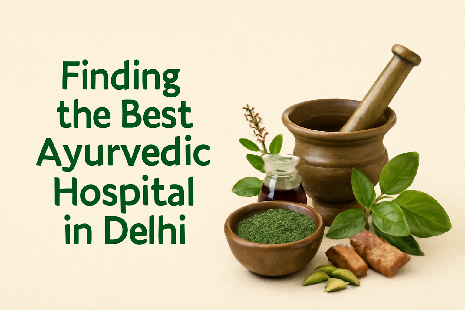 Finding the Best Ayurvedic Hospital in Delhi